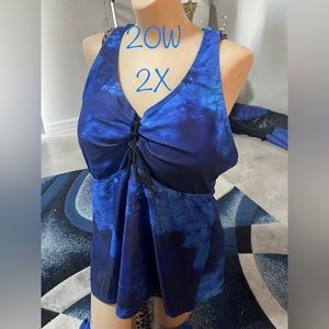 Sexy plus size swimsuit